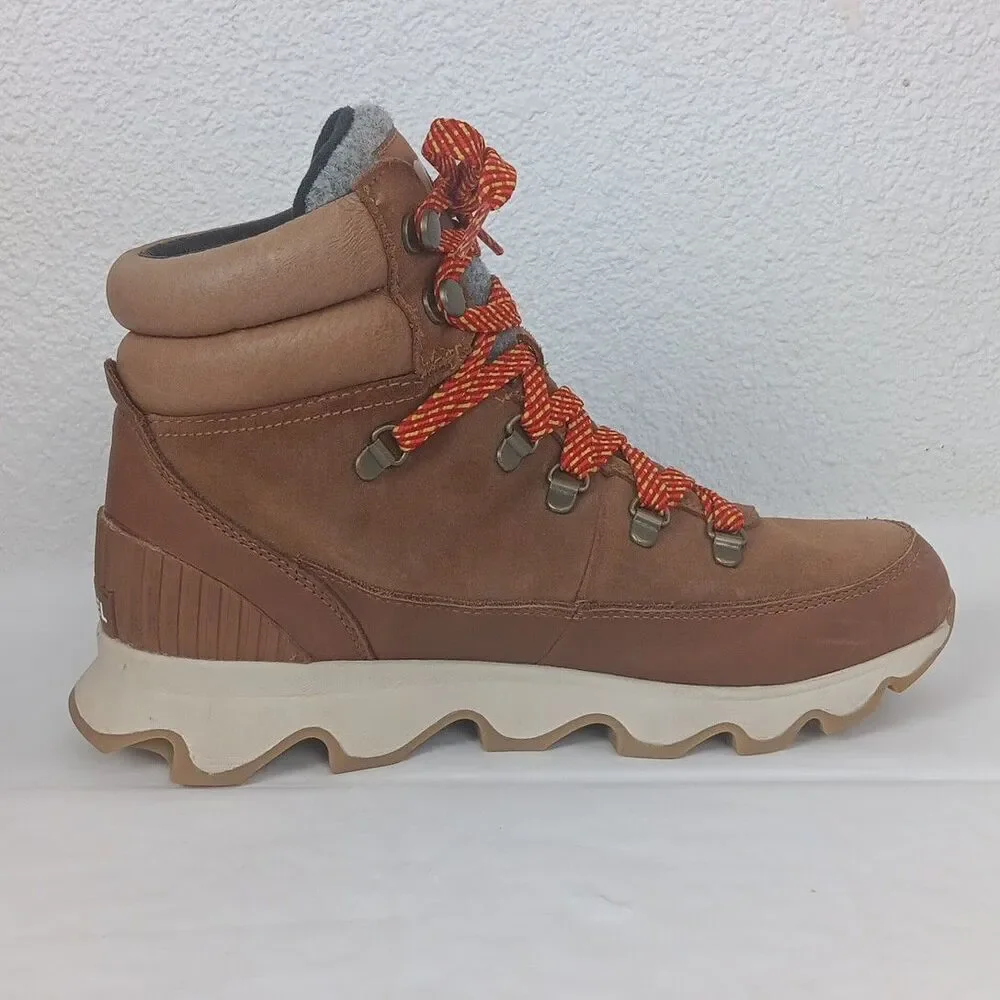 Sorel Velvet Tan Women's Kinetic Conquest Winter Waterproof Boots Size 10 - Picture 5 of 14